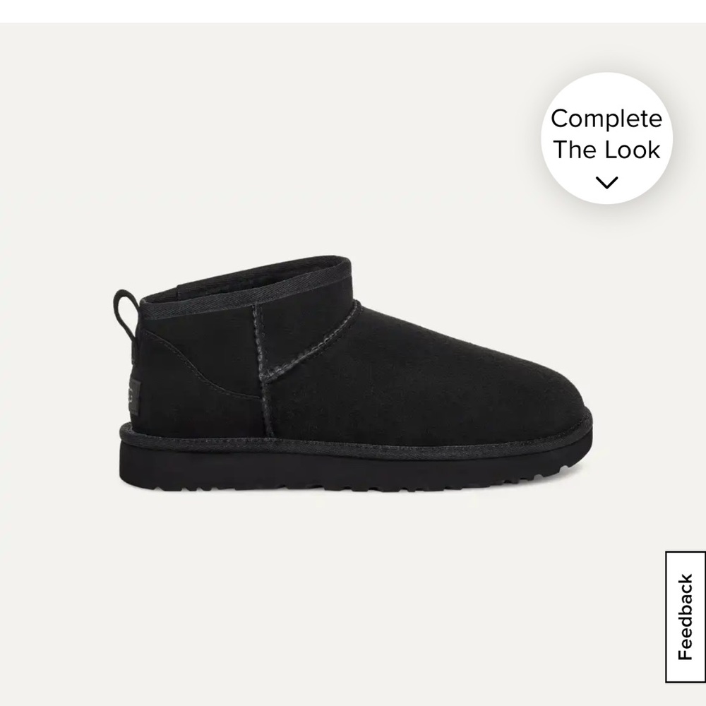 UGG Women's Black Ankle Booties